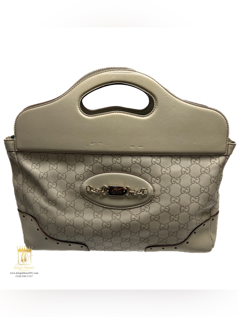 Gucci Guccissima top handle bag